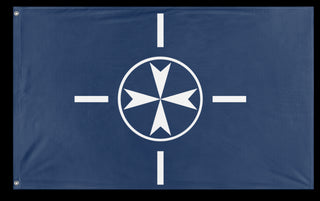 A mockup of the custom flag 'Order of St. Vince flag' on a white background