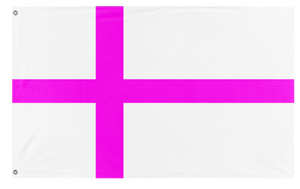 A mockup of the custom flag 'jandonia flag' on a white background