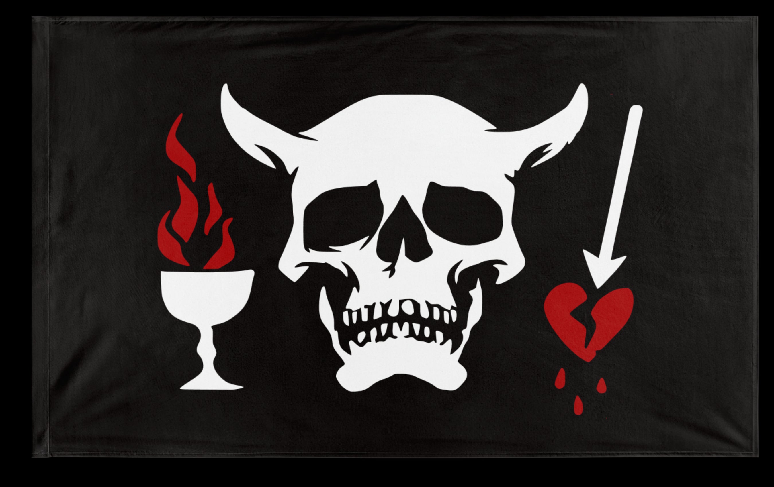 Blackbeard flag (Pirates) – Flagmaker & Print