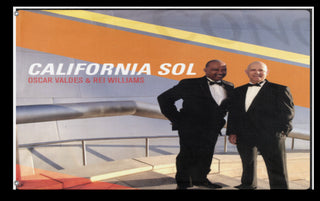 A mockup of the custom flag 'California Sol flag' on a white background