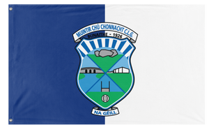 A mockup of the custom flag 'munchie flag' on a white background