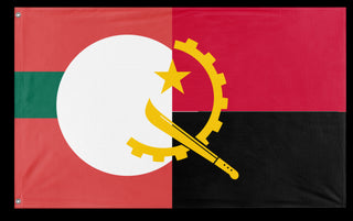 A mockup of the custom flag 'T flag' on a white background