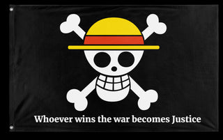 A mockup of the custom flag 'Custom Request flag' on a white background