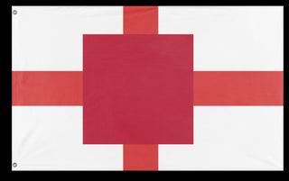A mockup of the custom flag 'T flag' on a white background