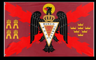 A mockup of the custom flag 'vf flag' on a white background