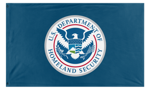 A mockup of the custom flag 'ICE flag' on a white background
