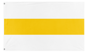 A mockup of the custom flag 'Flag of Ententia' on a white background