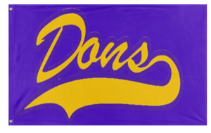 A mockup of the custom flag 'Amador Valley flag' on a white background