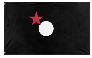A mockup of the custom flag 'EFloidnd flag' on a white background