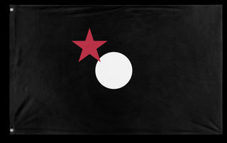 A mockup of the custom flag 'EFloidnd flag' on a white background