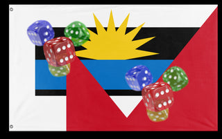 A mockup of the custom flag 'T flag' on a white background