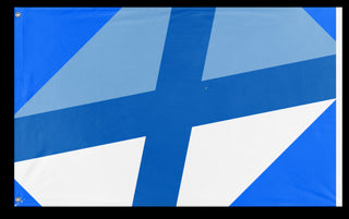 A mockup of the custom flag 'Pembroke, Massachusetts flag' on a white background