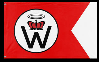 A mockup of the custom flag 'Creativity flag' on a white background