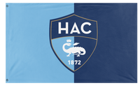 A mockup of the custom flag 'HAC Flag Request' on a white background