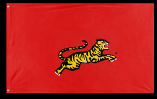 A mockup of the custom flag 'SUNG SIEW EMPIRE flag' on a white background