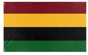 A mockup of the custom flag 'Greater Cosontia Federation flag' on a white background