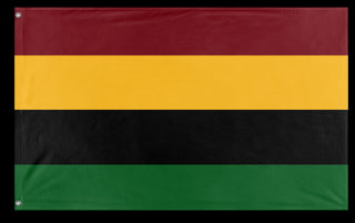 A mockup of the custom flag 'Greater Cosontia Federation flag' on a white background