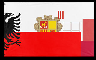 A mockup of the custom flag 'T flag' on a white background