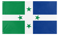 A mockup of the custom flag 'Marshfield, MA flag' on a white background