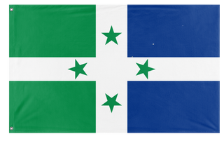 A mockup of the custom flag 'Marshfield, MA flag' on a white background