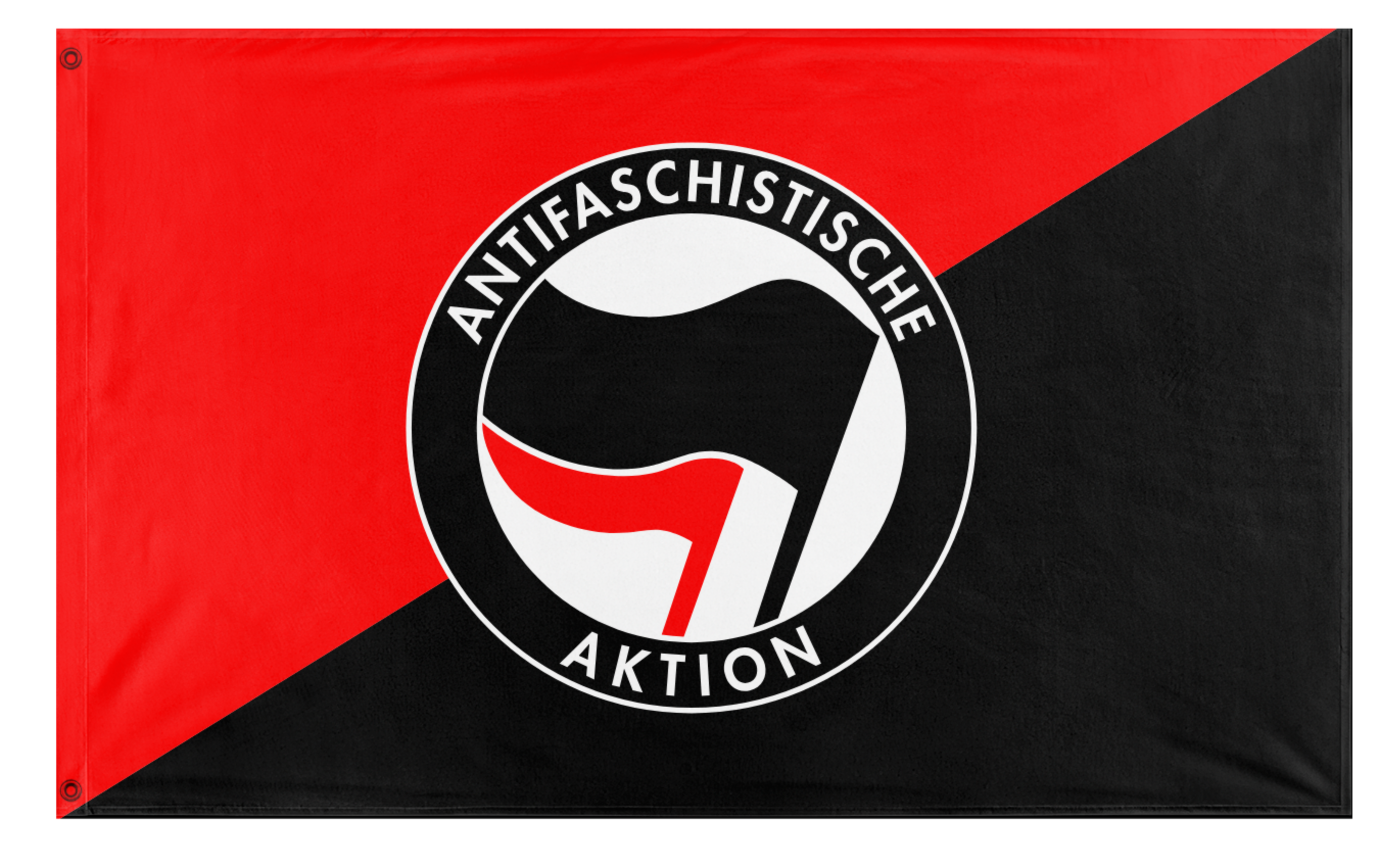 Diagonal Band Flags Black And Red Diagonal Flag