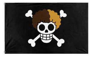A mockup of the custom flag 'ICEAGLE  flag' on a white background