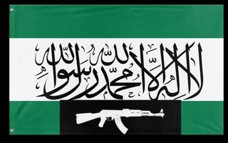 A mockup of the custom flag 'afgf flag' on a white background