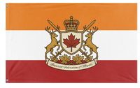 A mockup of the custom flag 'Mapale flag' on a white background