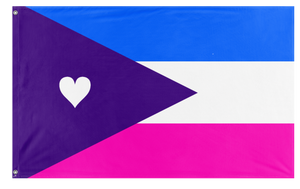 A mockup of the custom flag 'Jordan Weldon flag' on a white background