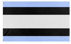 A mockup of the custom flag 'Flag of melonia' on a white background