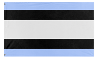 A mockup of the custom flag 'Flag of melonia' on a white background