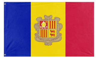 A mockup of the custom flag 'tm1 flag' on a white background