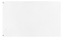 A mockup of the custom flag 'nothing. flag' on a white background