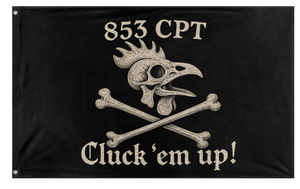 A mockup of the custom flag 'C.H Replacement flag' on a white background