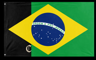 A mockup of the custom flag 'T flag' on a white background