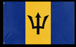 A mockup of the custom flag 't double flag' on a white background