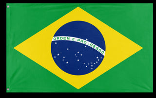 A mockup of the custom flag 'test 12 flag' on a white background