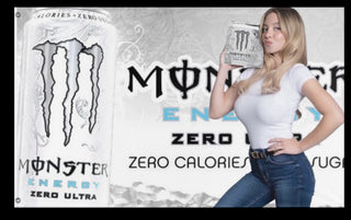 A mockup of the custom flag 'monster_kvit flag' on a white background