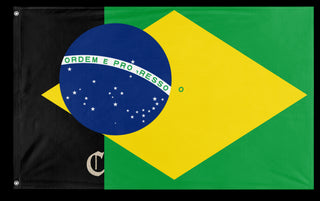 A mockup of the custom flag 'T flag' on a white background