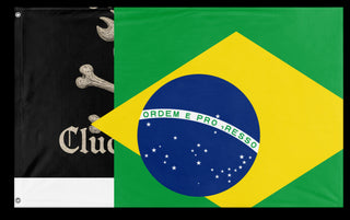 A mockup of the custom flag 'T flag' on a white background