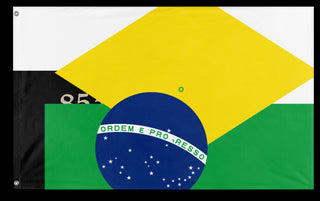 A mockup of the custom flag 'T flag' on a white background