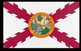 A mockup of the custom flag 'T flag' on a white background