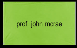 A mockup of the custom flag 'prof john  flag' on a white background