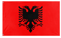 A mockup of the custom flag 'T18 flag' on a white background