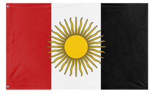A mockup of the custom flag 'EgyptEmpire flag' on a white background