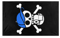 A mockup of the custom flag 'Peepee flag' on a white background