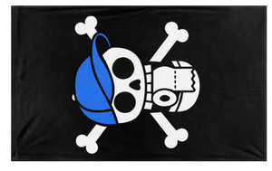 A mockup of the custom flag 'Peepee flag' on a white background