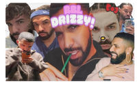 A mockup of the custom flag 'BBL DRIZZY flag' on a white background