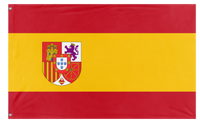 A mockup of the custom flag 'New Requete flag' on a white background