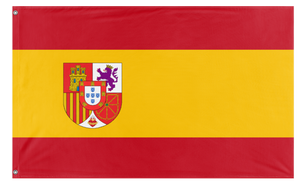A mockup of the custom flag 'New Requete flag' on a white background